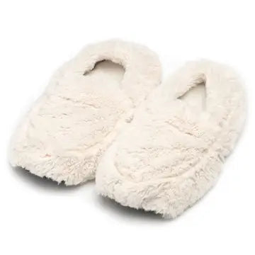 Cream Slippers Warmies