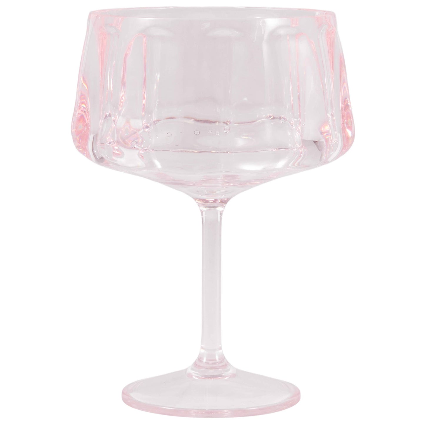 Outdoor Plastic Coupe Drinkware - Home Decor