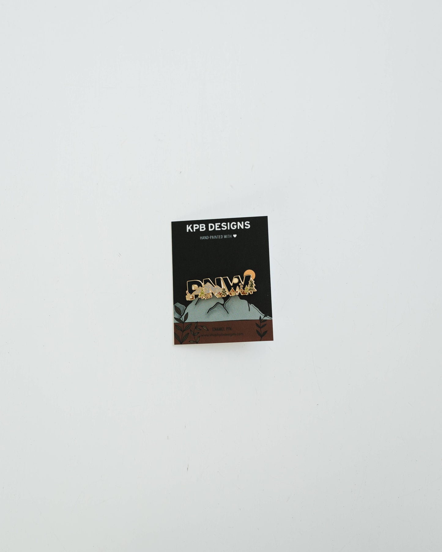 PNW Enamel Lapel Pin