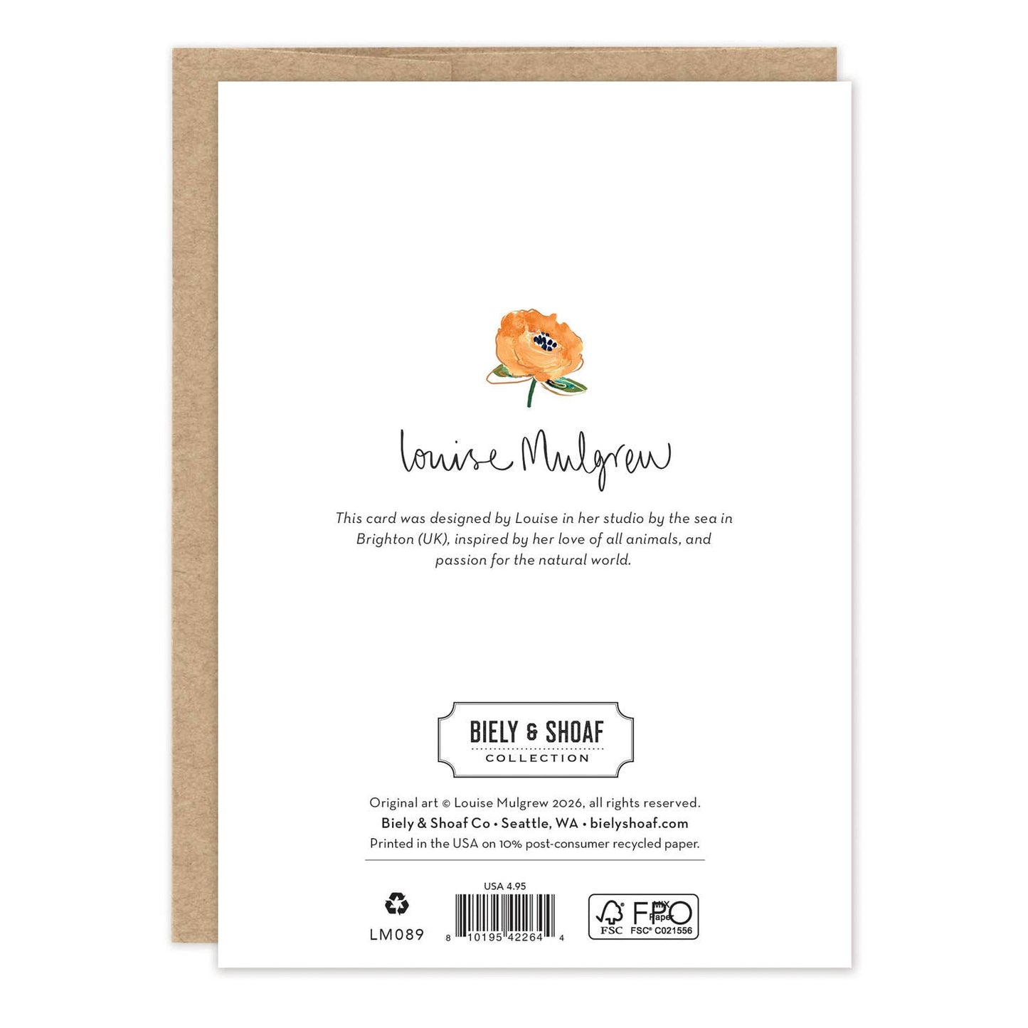 Rose Garden Birthday Card