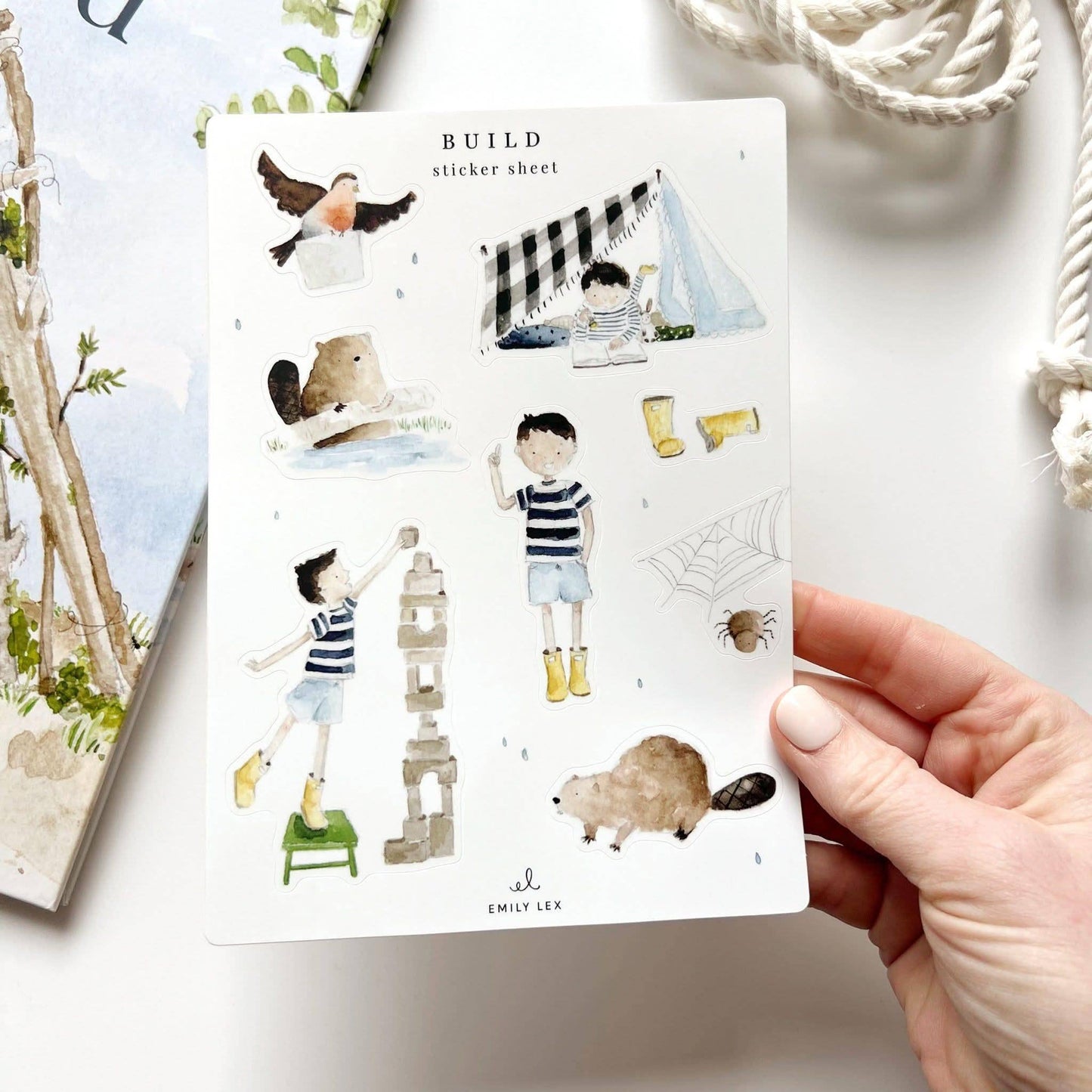 Build Sticker Sheet