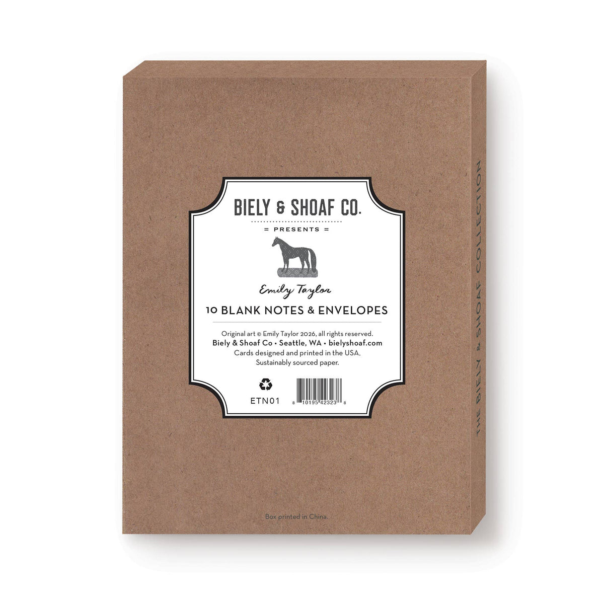A Little Snail Mail Boxed Notecard - Set of 10