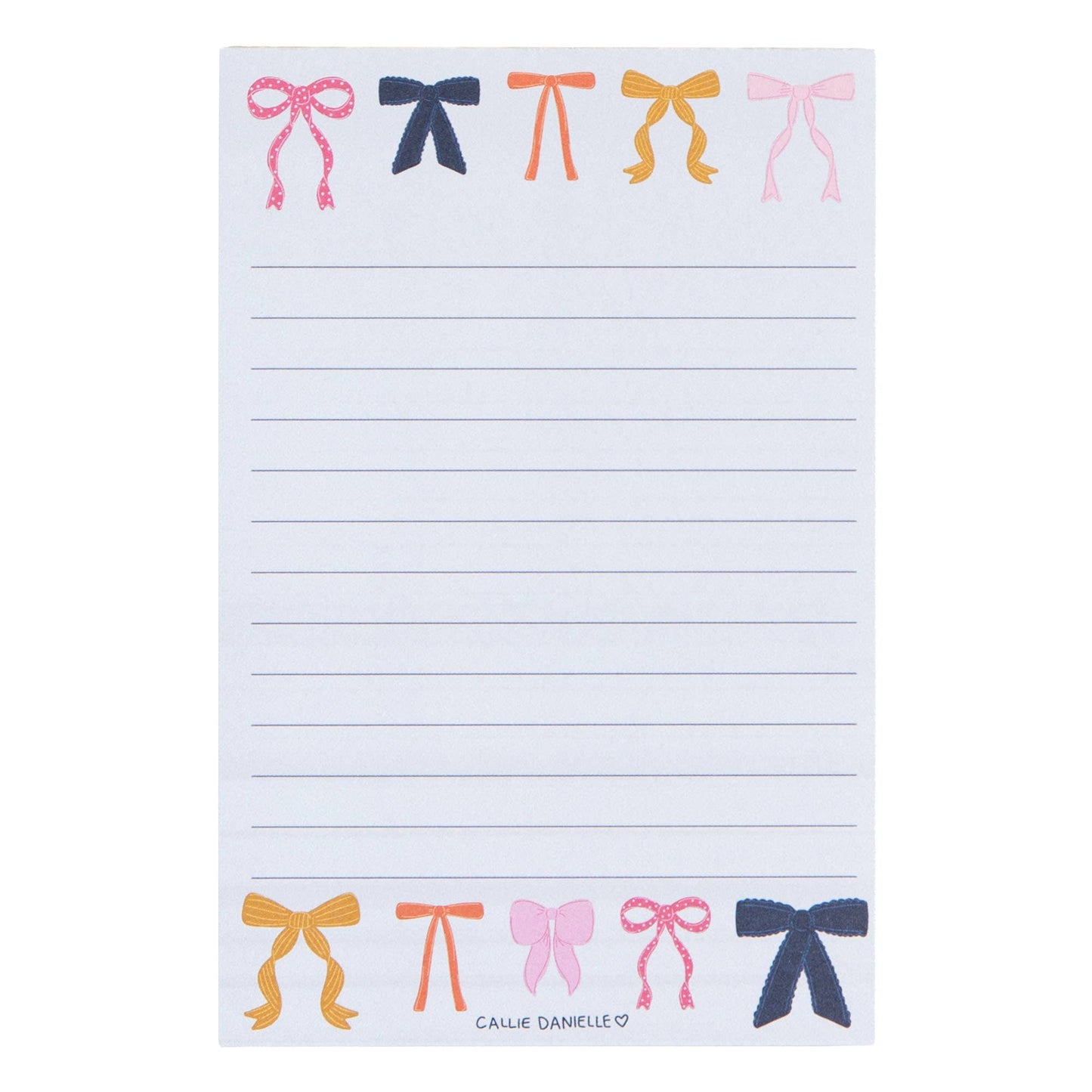 Coquette Bows Notepad