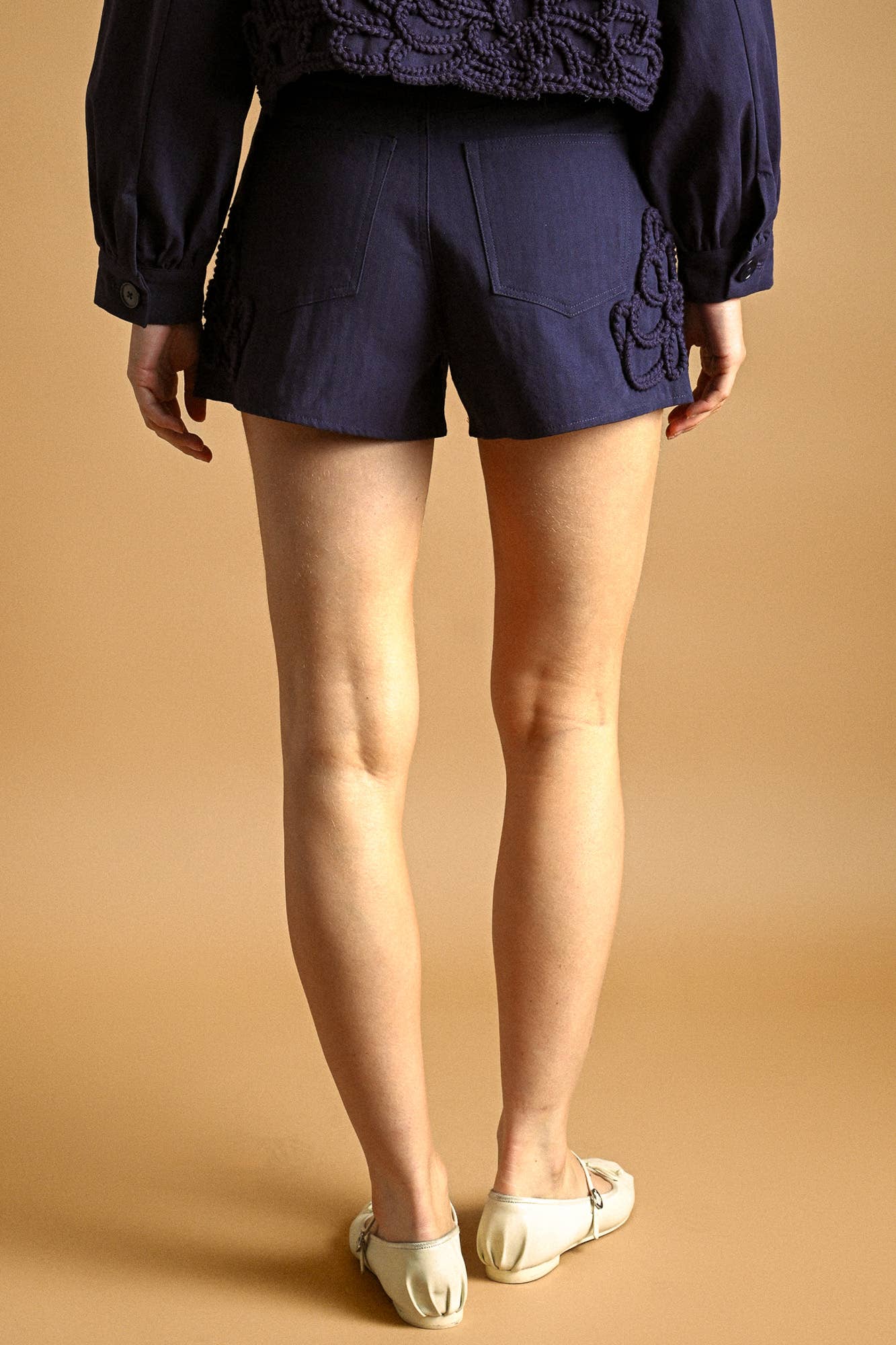 Floral Rope Embellishment Short