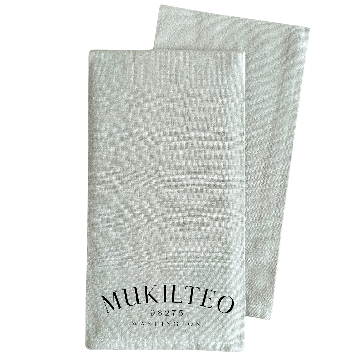 Custom GIG HARBOR Tea Towel