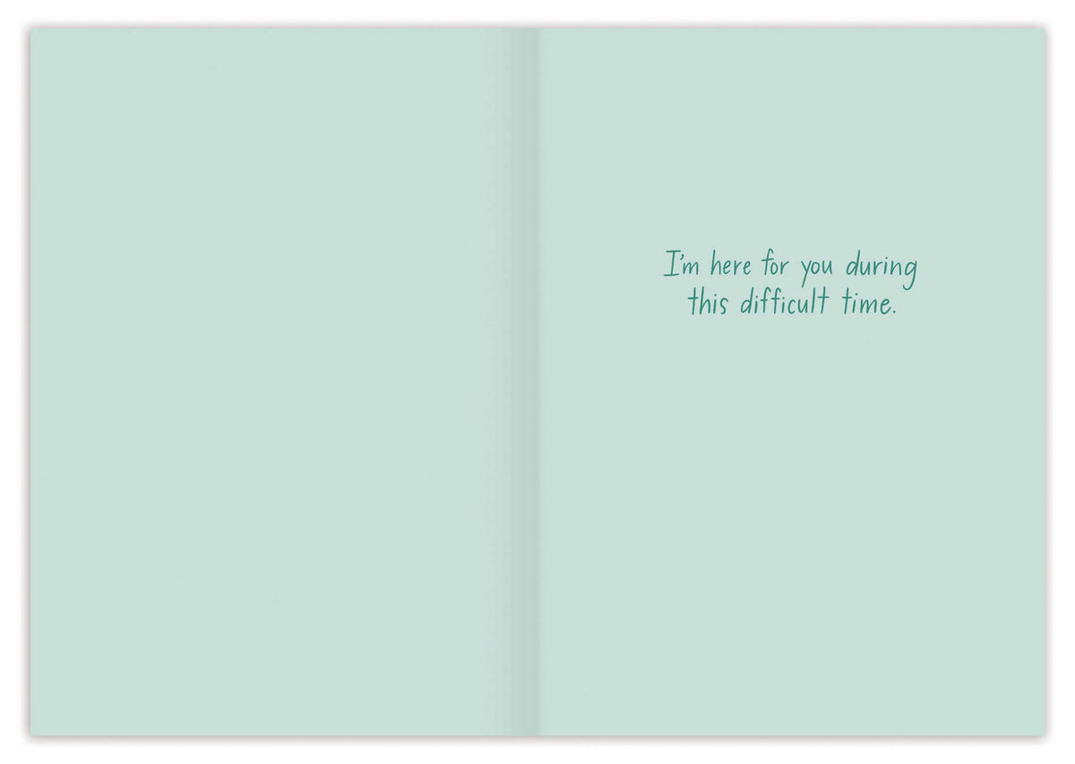 Peaks & Valleys Landscape Sympathy Card