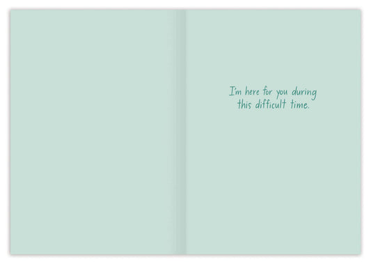 Peaks & Valleys Landscape Sympathy Card