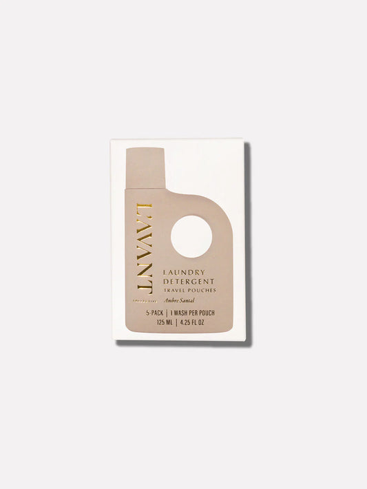 Amber Santal Laundry Detergent Travel Pack