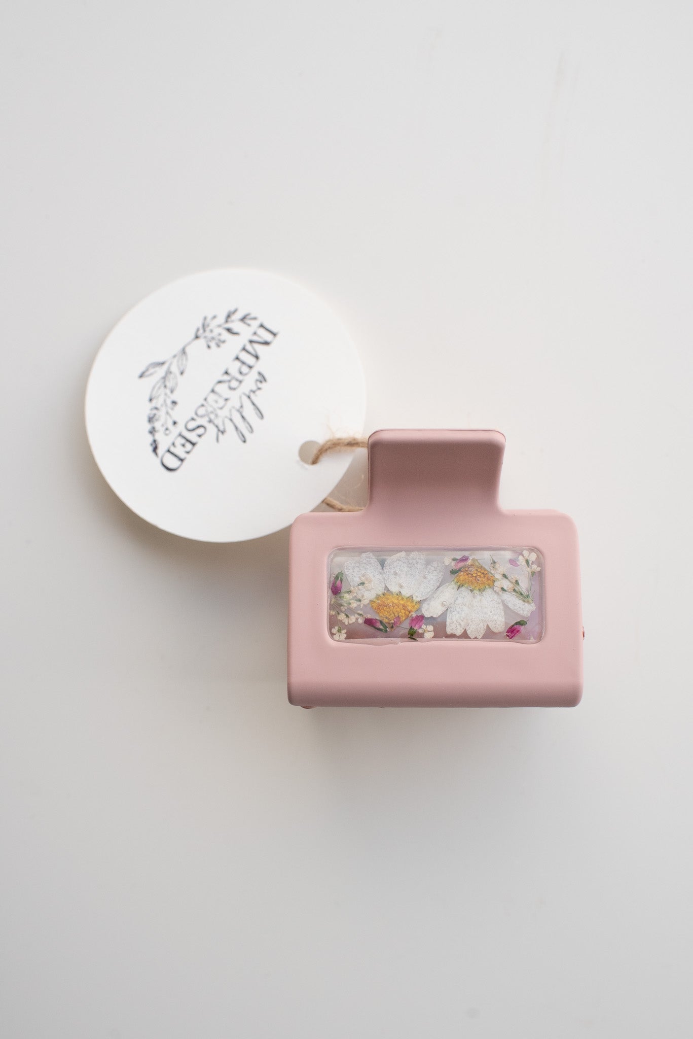 Pressed Resin Hair Clip