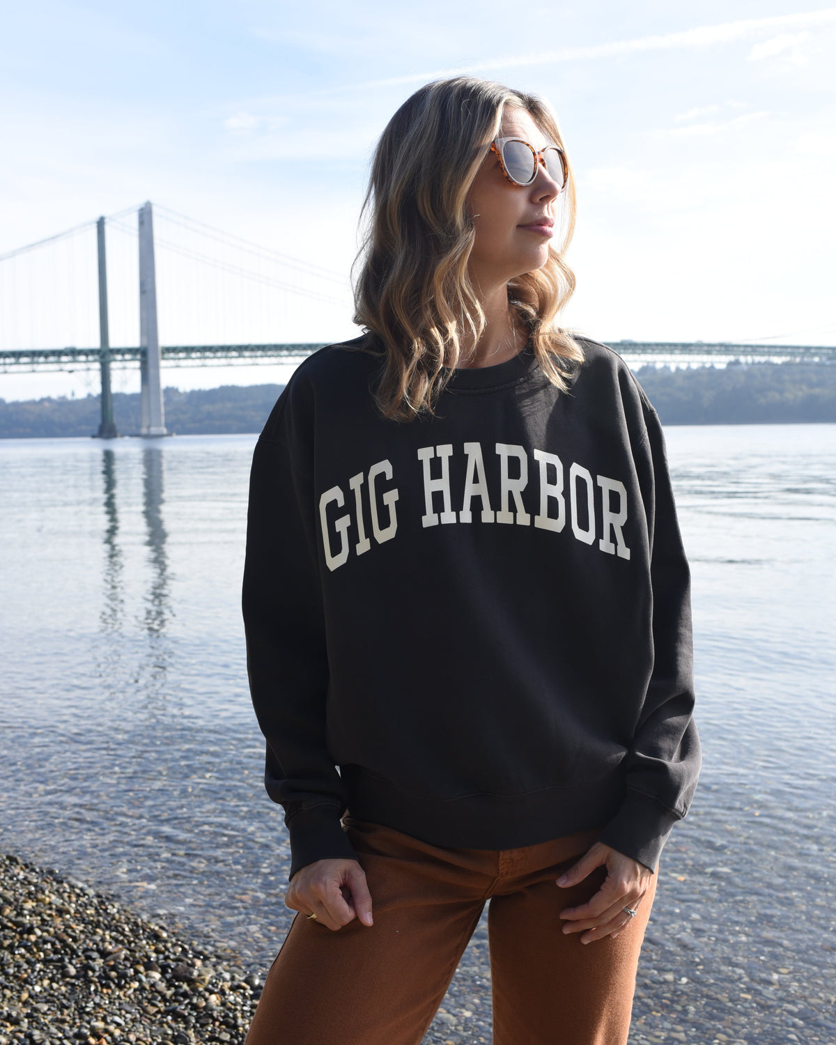 Gig Harbor Women's Crewneck Sweatshirt