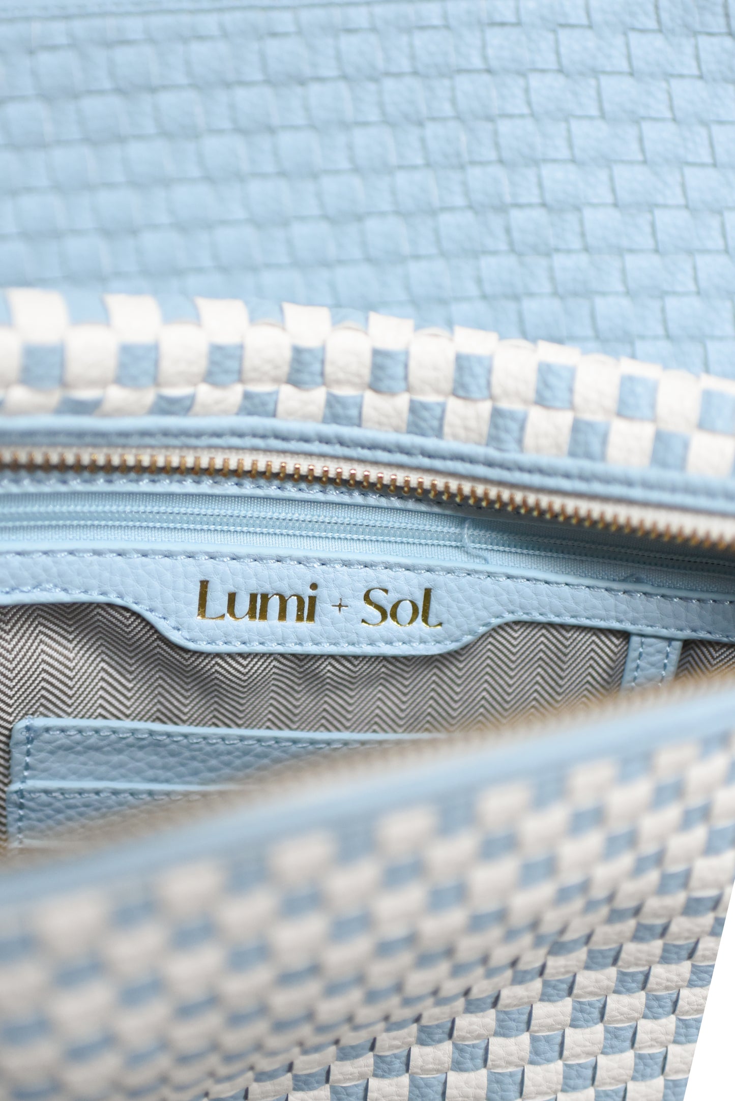 Lumi Woven Crossbody Bag LW