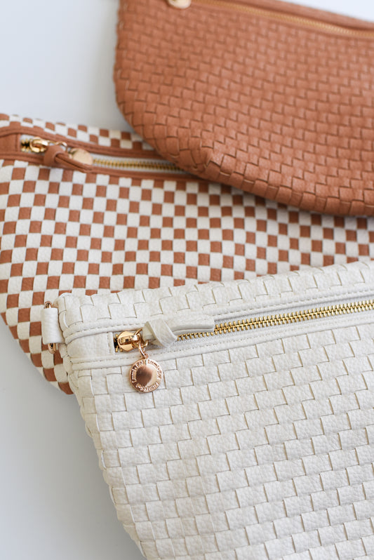 Lumi Woven Crossbody Bag LW