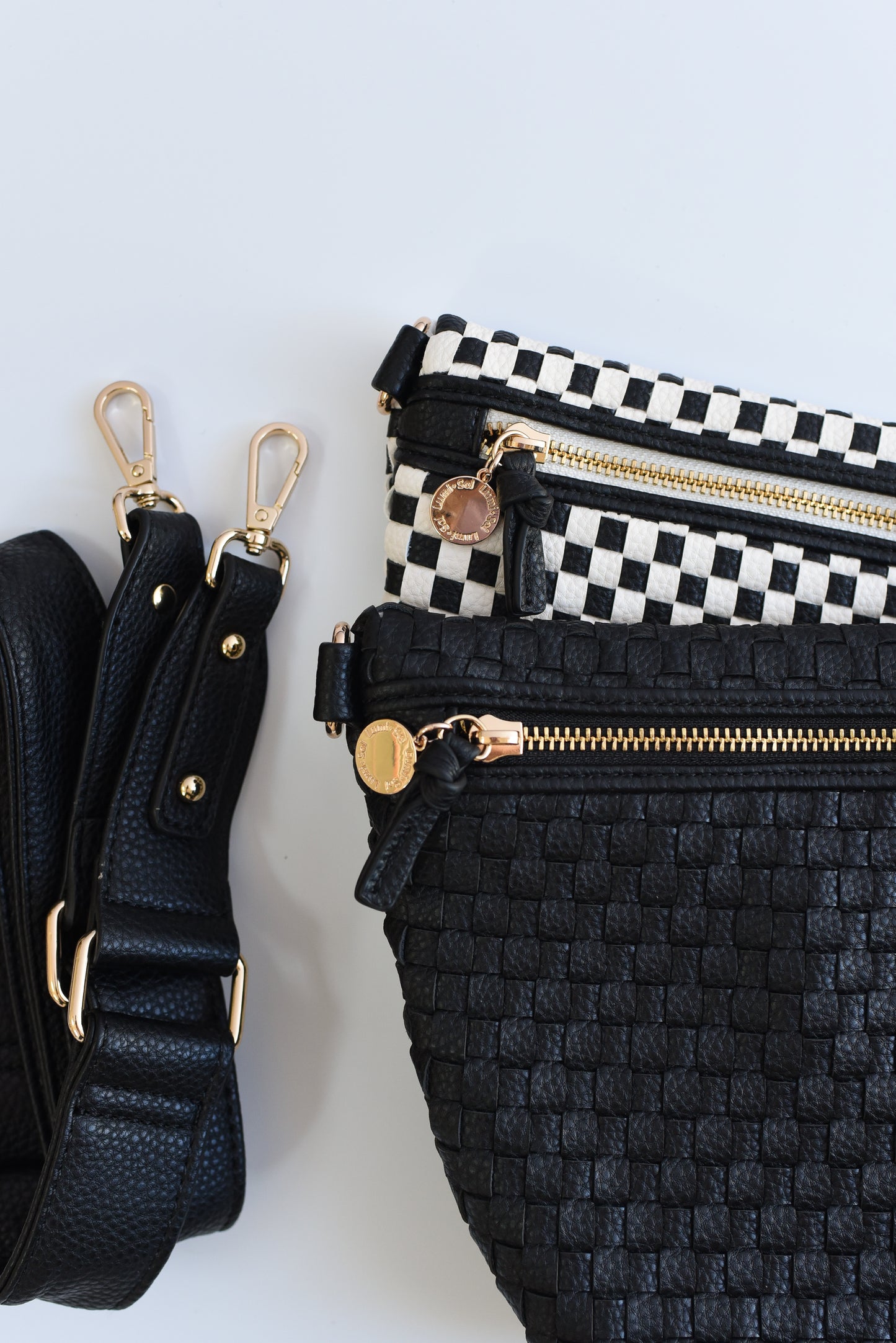Lumi Woven Crossbody Bag LW