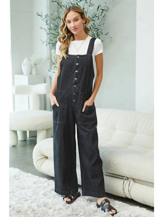 Fall jumpsuit local whimsy wide leg