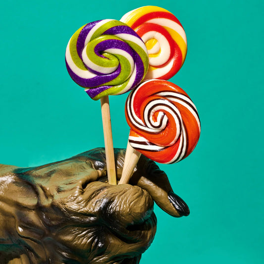 Handmade Halloween Lollipop