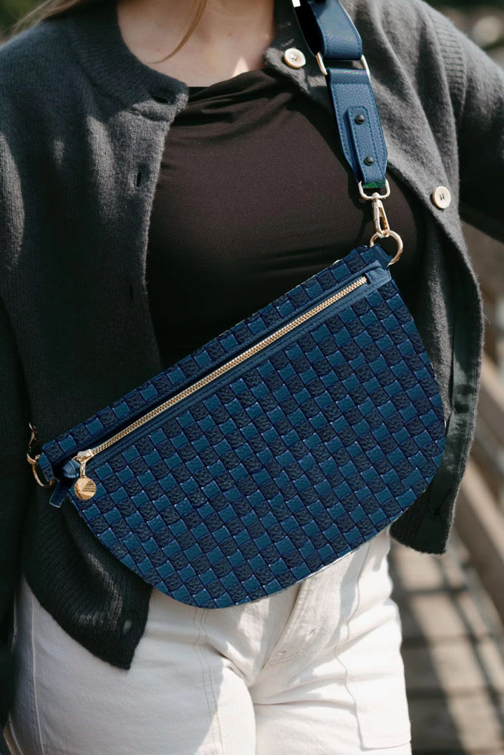 Lumi Woven Crossbody Bag - PREORDER