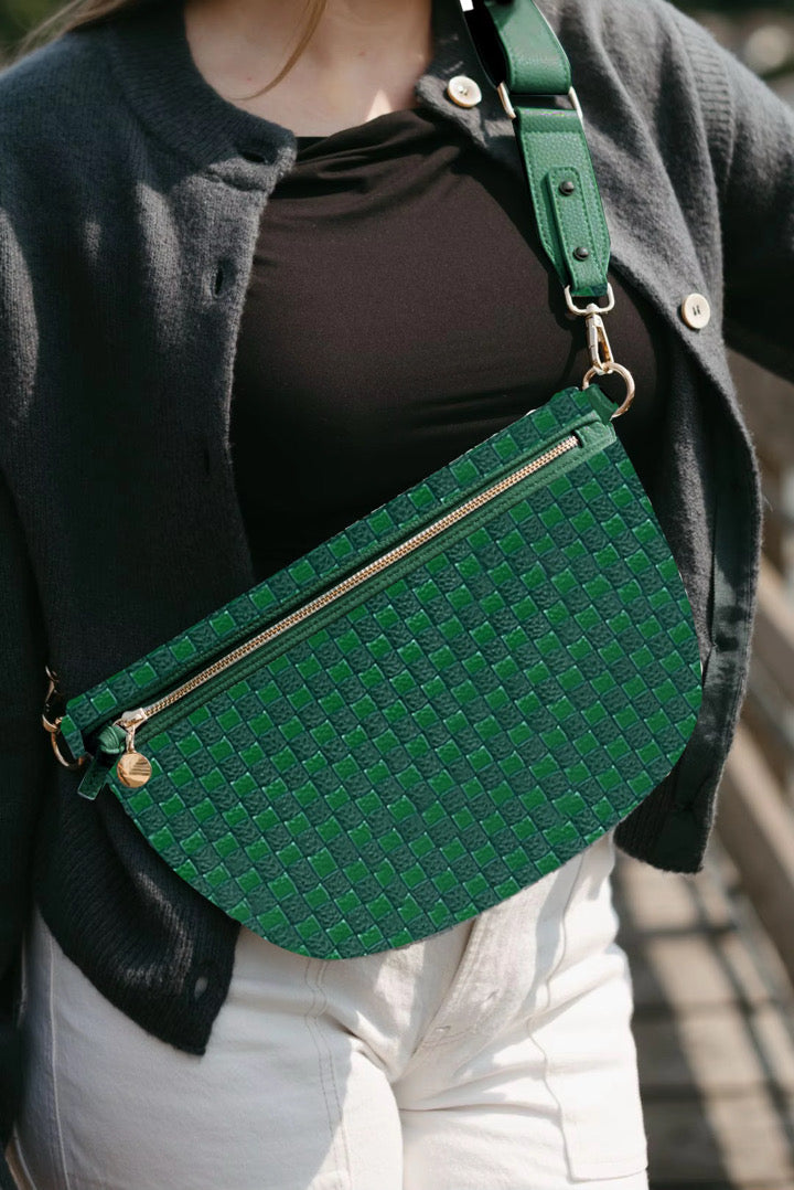 Lumi Woven Crossbody Bag - PREORDER