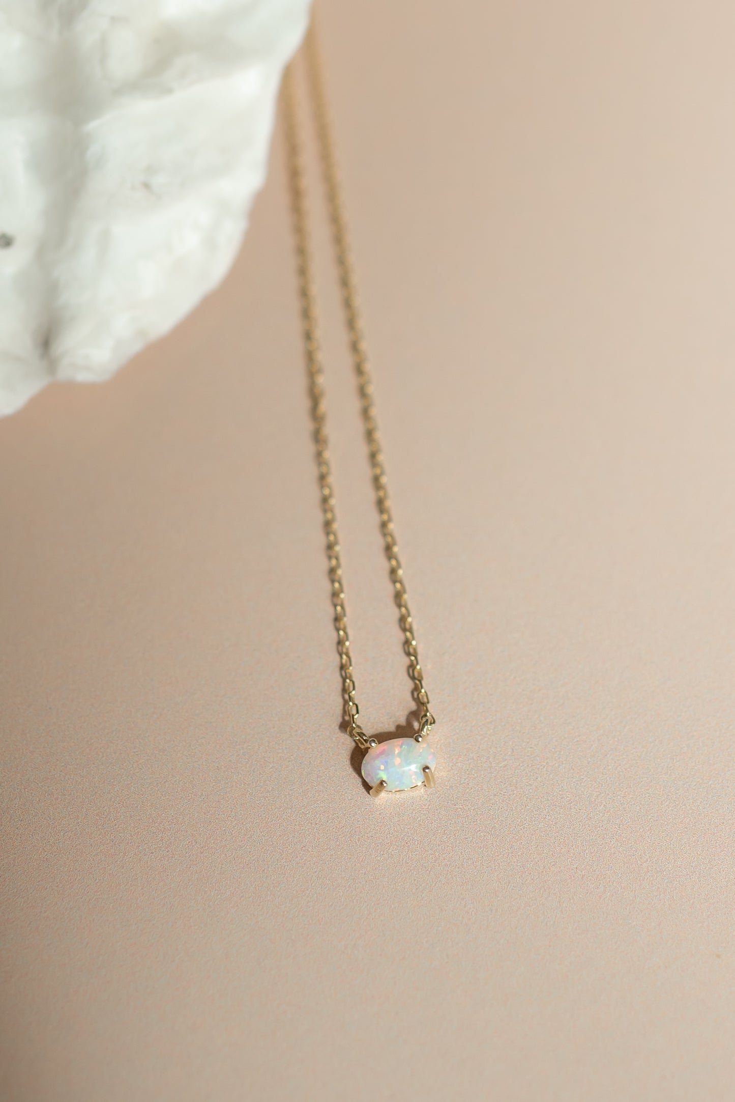 Anna Opal Pendant Necklace