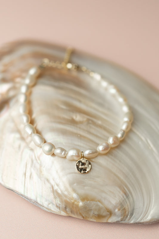 Golden Tide Freshwater Pearl Bracelet