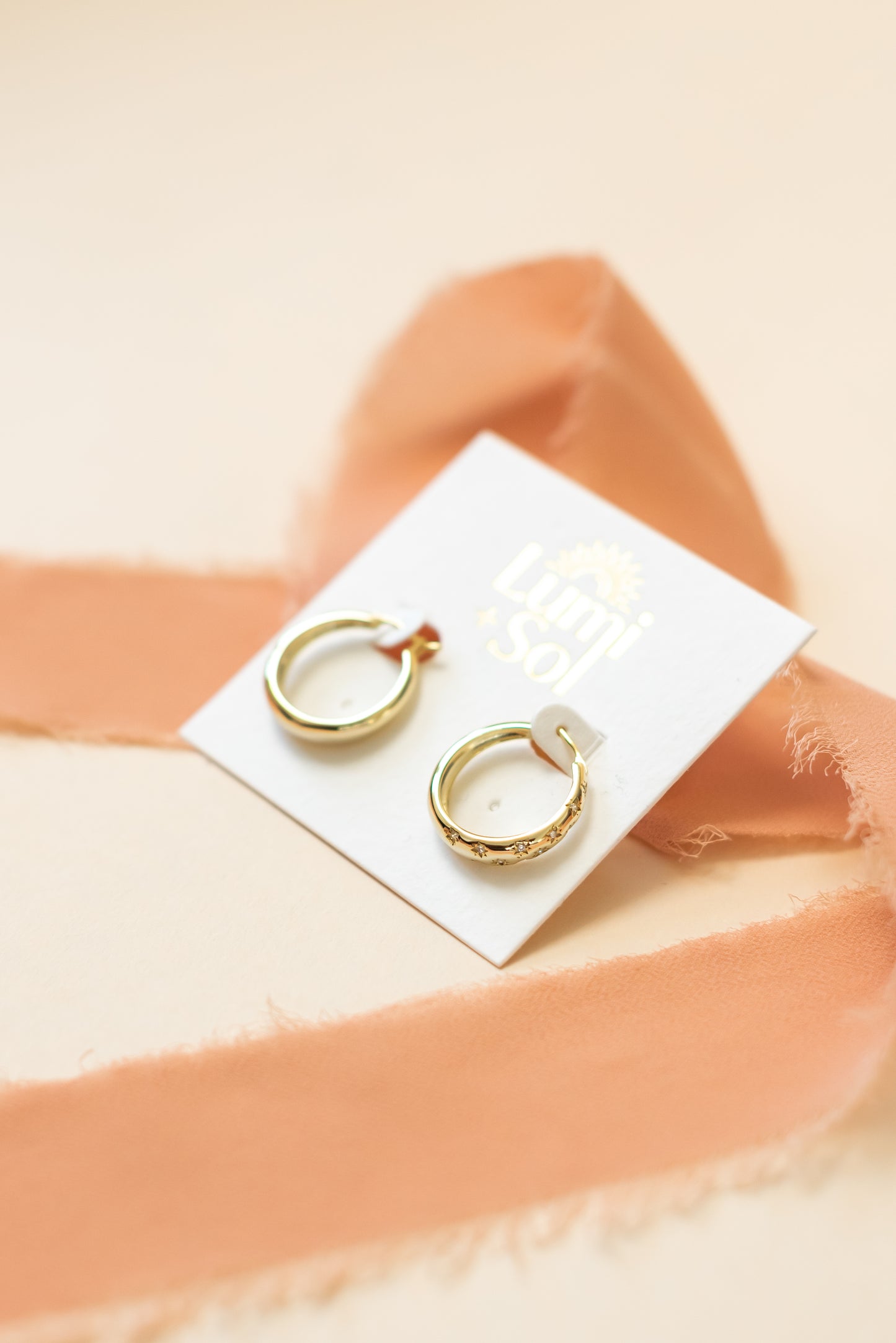 Constellation Huggie Earrings