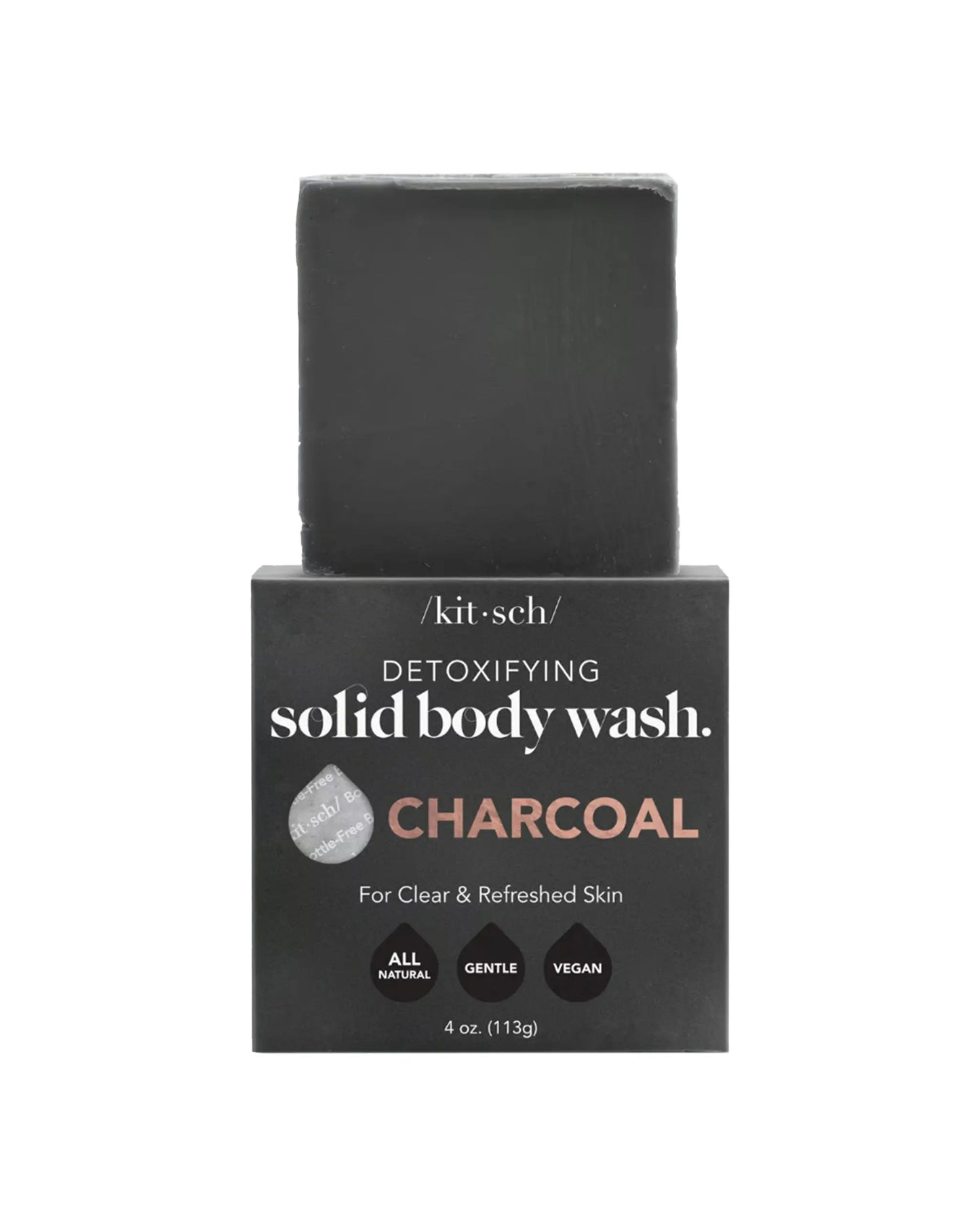 Charcoal Detoxifying Solid Body Wash