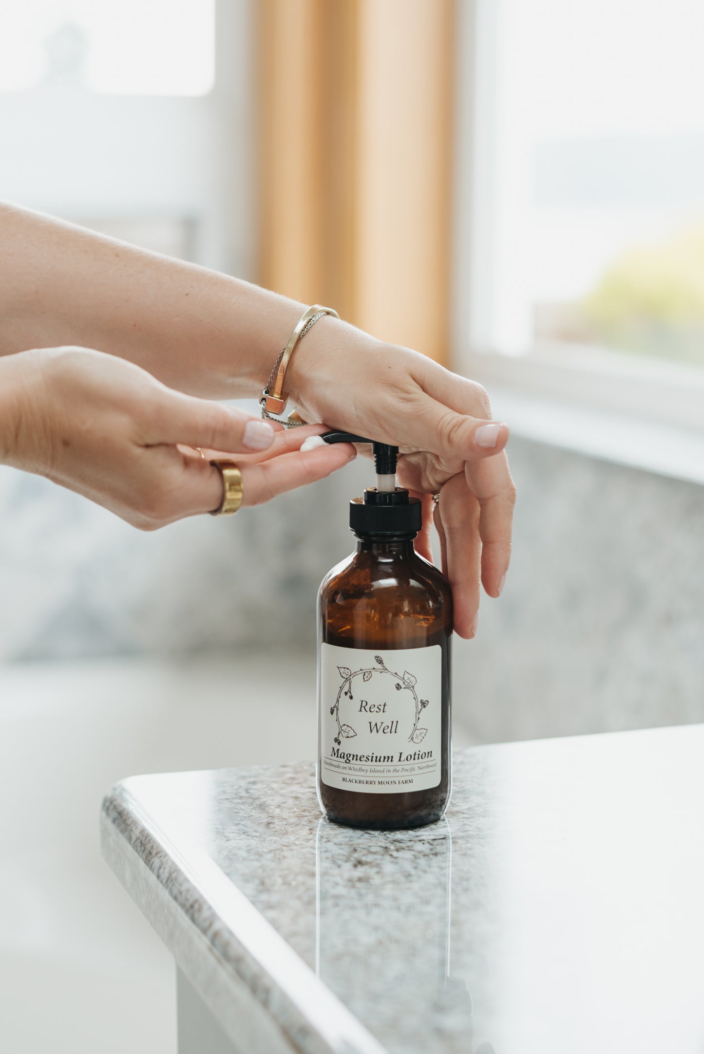 Rest Well Herbal Magnesium Body Lotion