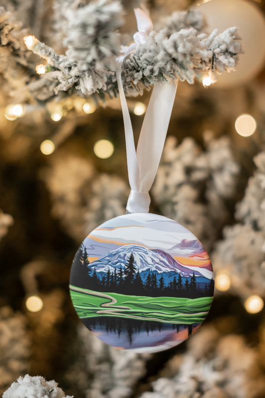 Mount Rainier Ornament