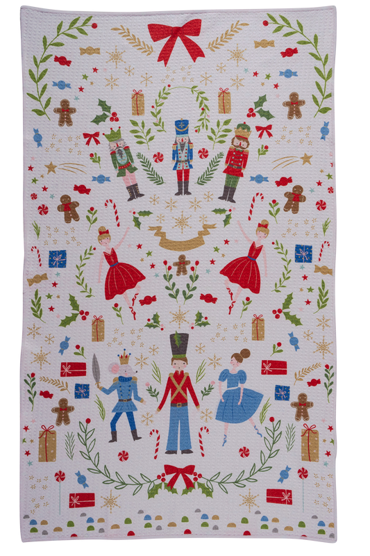 Nutcracker Waltz Tea Towel