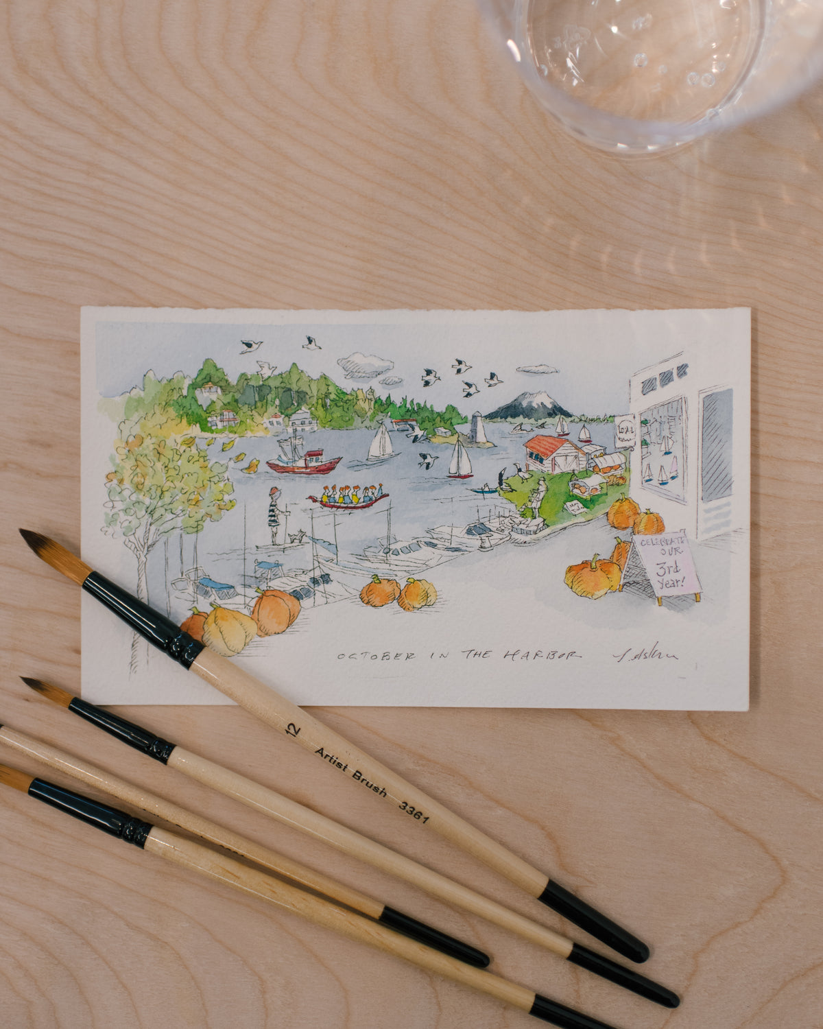 Paint with Pat: Autumn in Gig Harbor