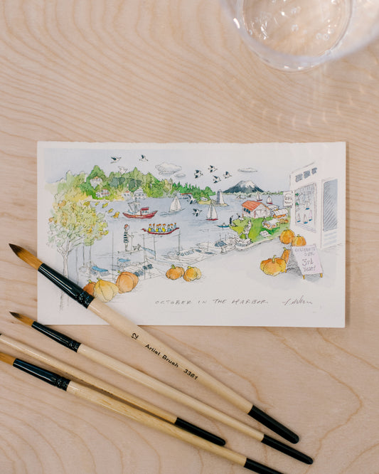 Paint with Pat: Autumn in Gig Harbor