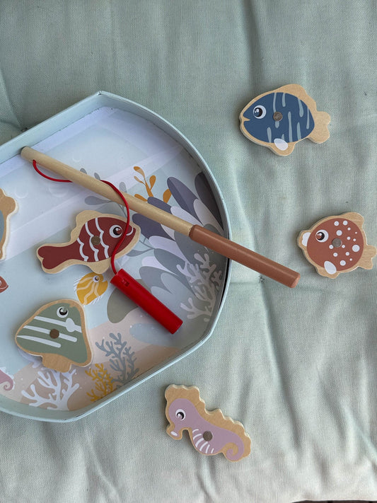 Wooden Fishing Game