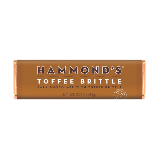 Toffee Brittle Dark Chocolate Bar