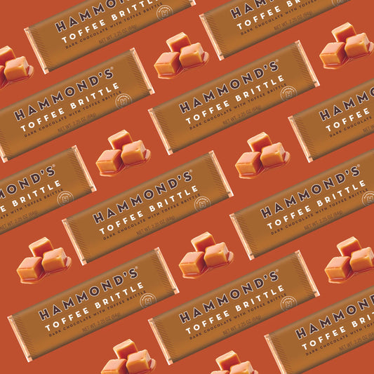 Toffee Brittle Dark Chocolate Bar
