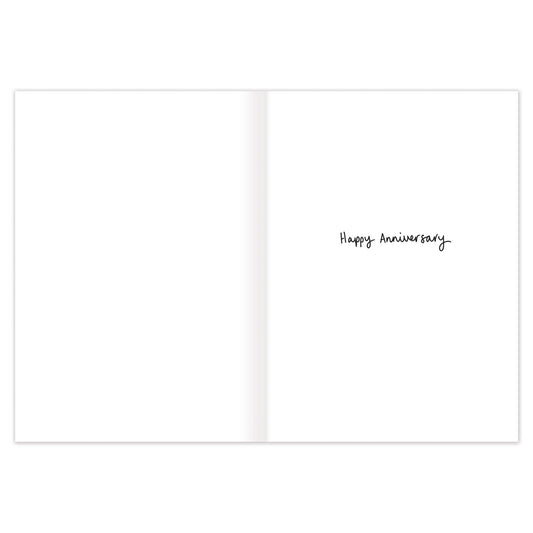 Foxes Anniversary Card