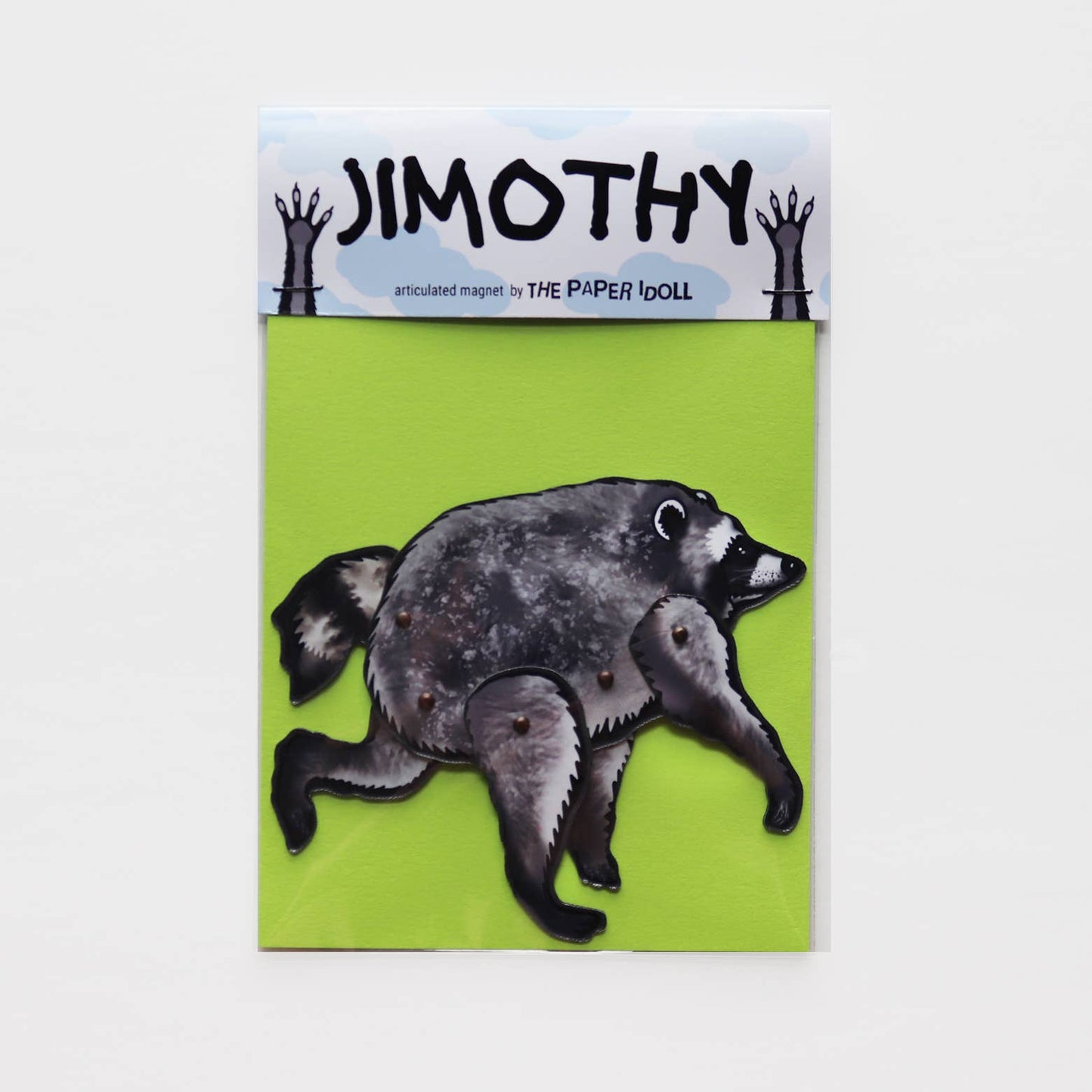 Jimothy Posable fridge magnet | Seattle Mascot