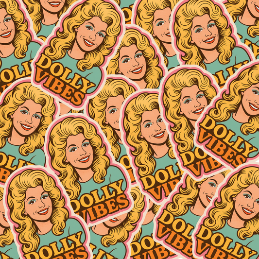 Dolly Vibes Sticker (Dolly Parton)