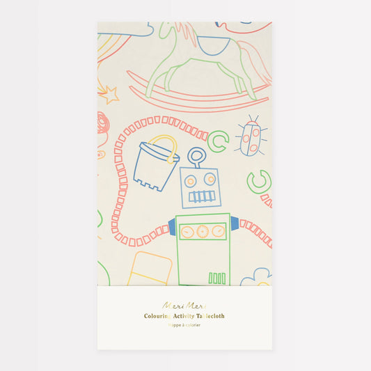 Colour In Activity Tablecloth