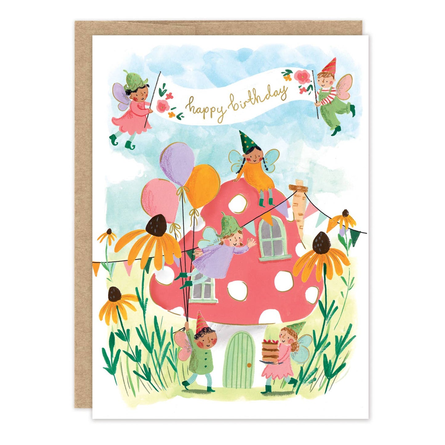 Fairies Birthday Card