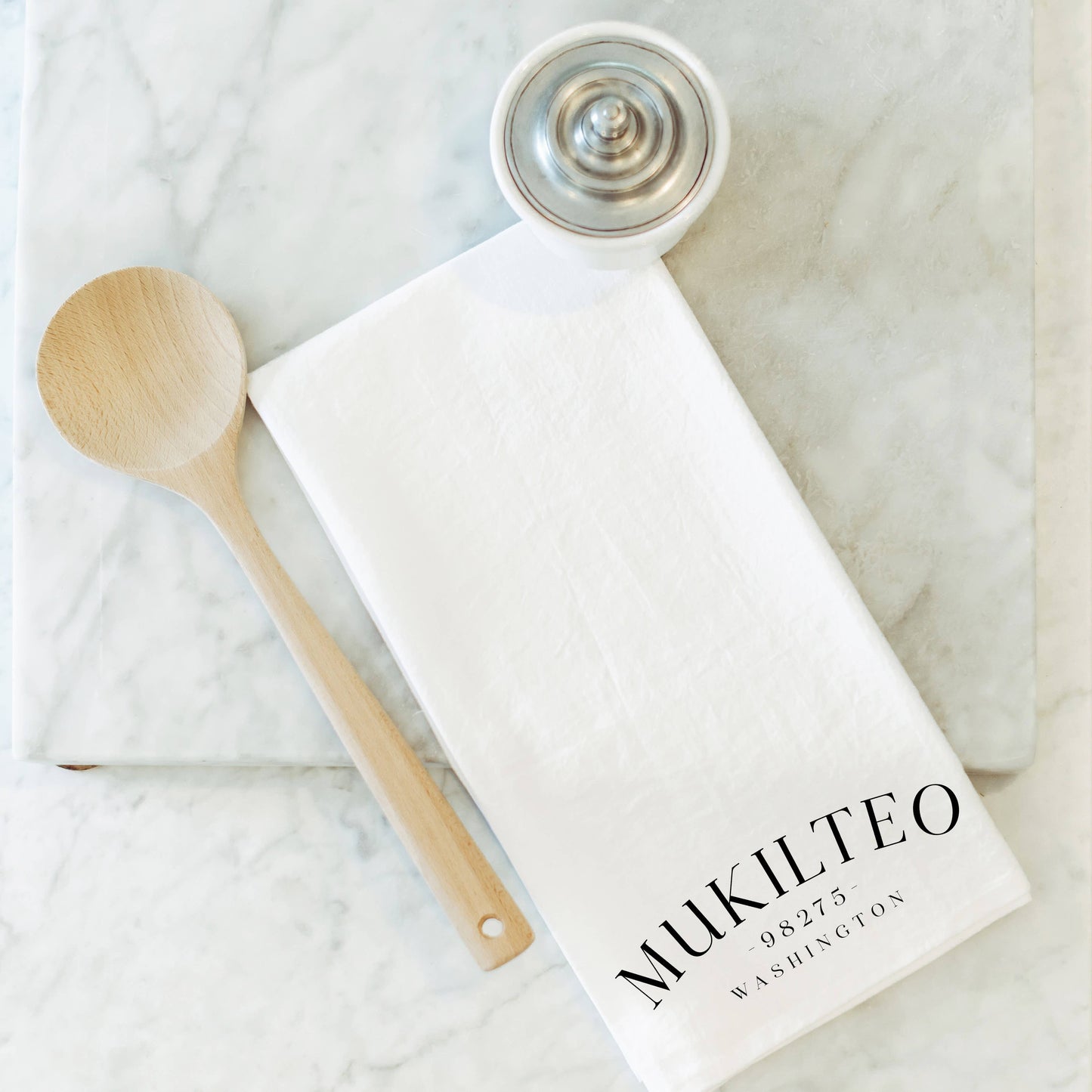 Custom GIG HARBOR Tea Towel