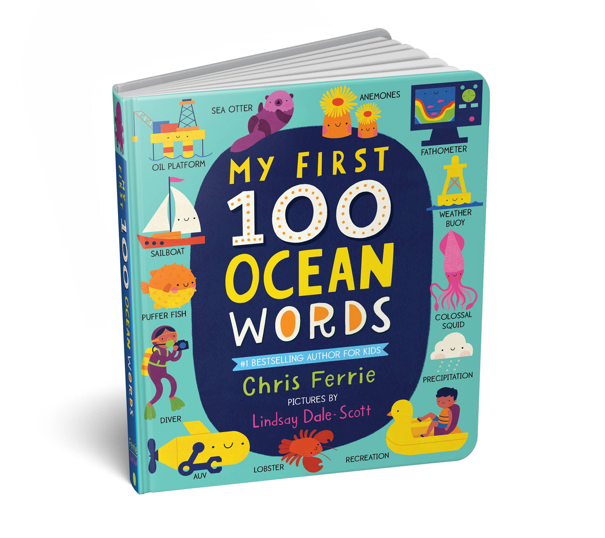 My First 100 Ocean Words Padded Board Book