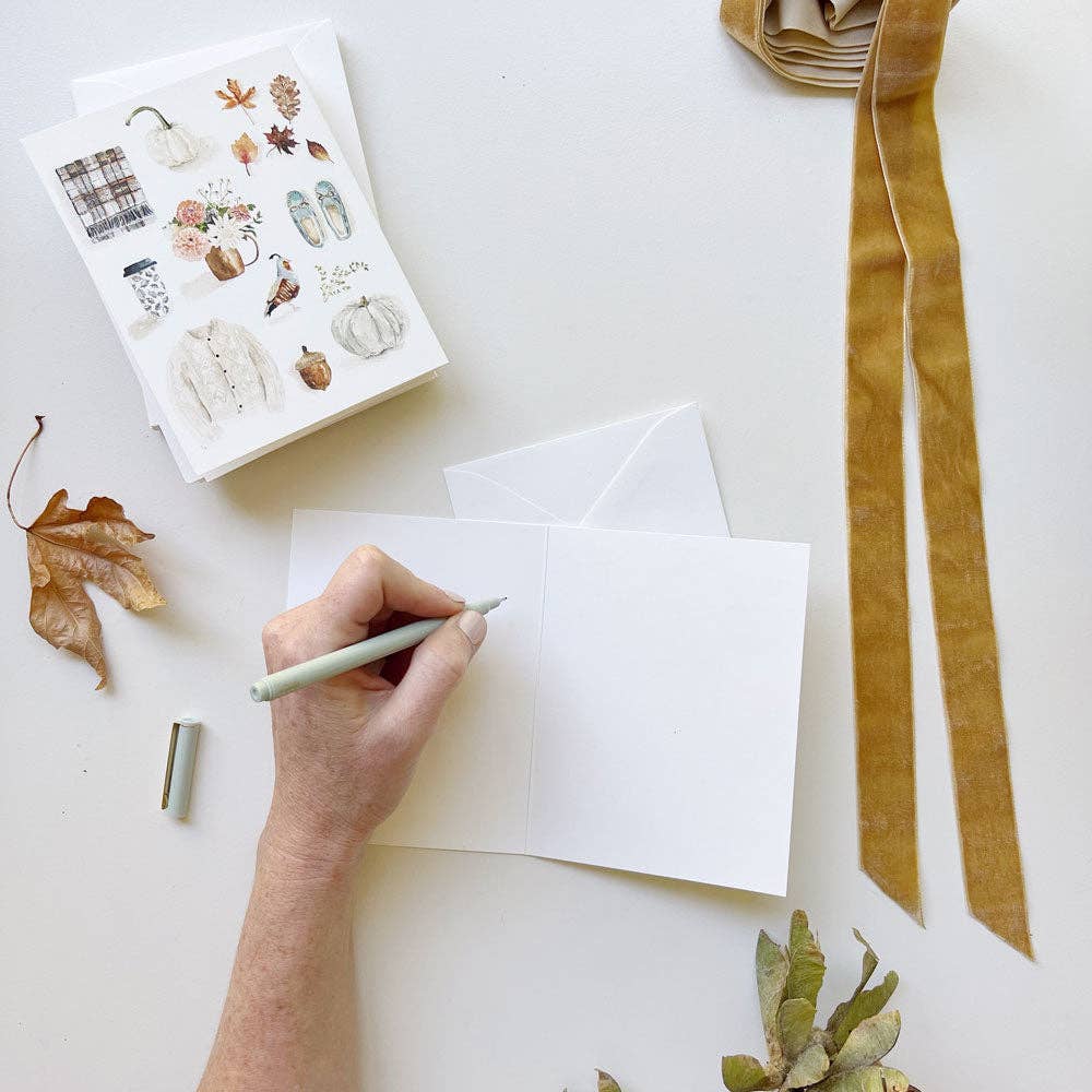 Autumn Watercolor Card
