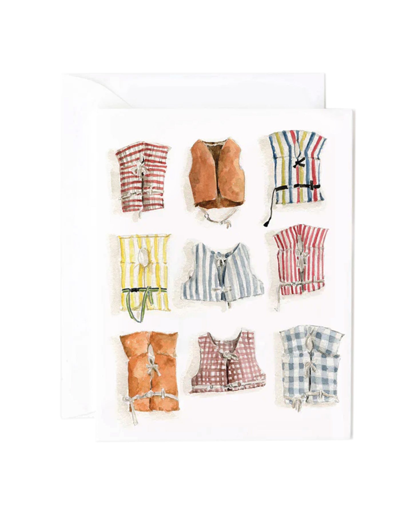 Boat Coats Greeting Card