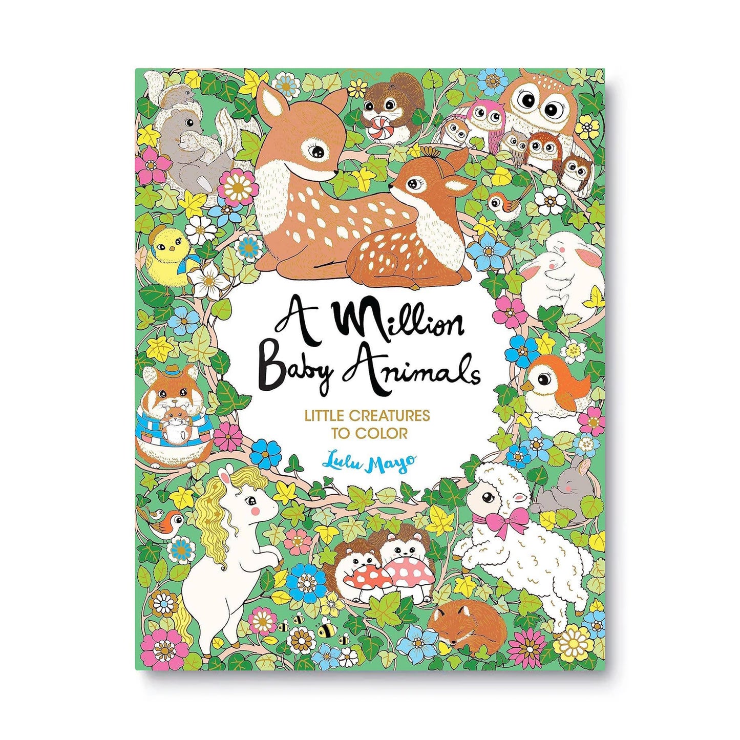 A Million Baby Animals Coloring Book