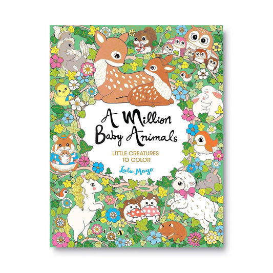 A Million Baby Animals Coloring Book