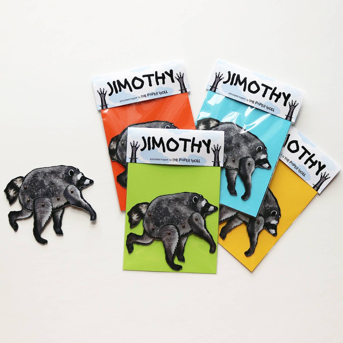 Jimothy Posable fridge magnet | Seattle Mascot