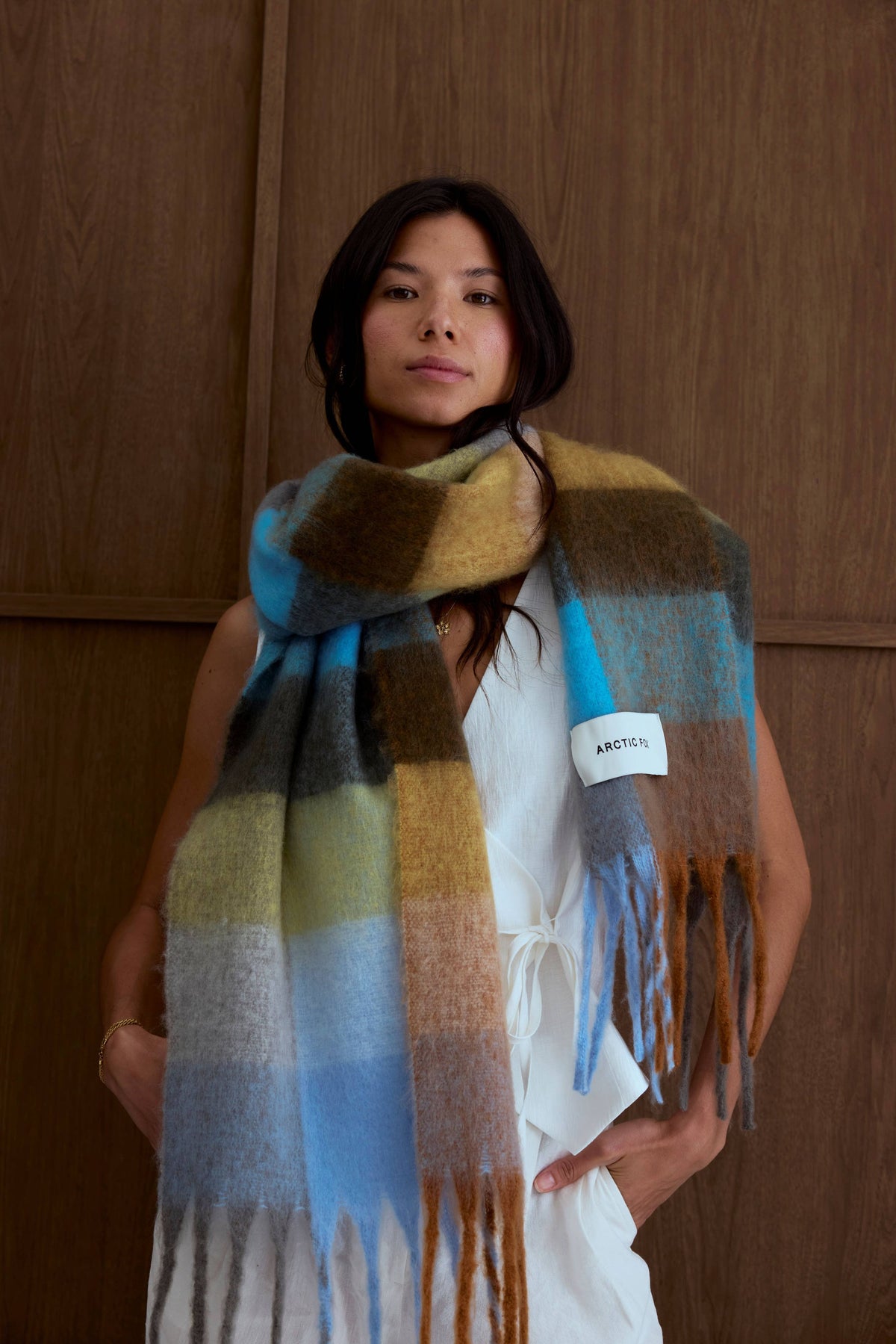 Blue Orange Reykjavik Scarf