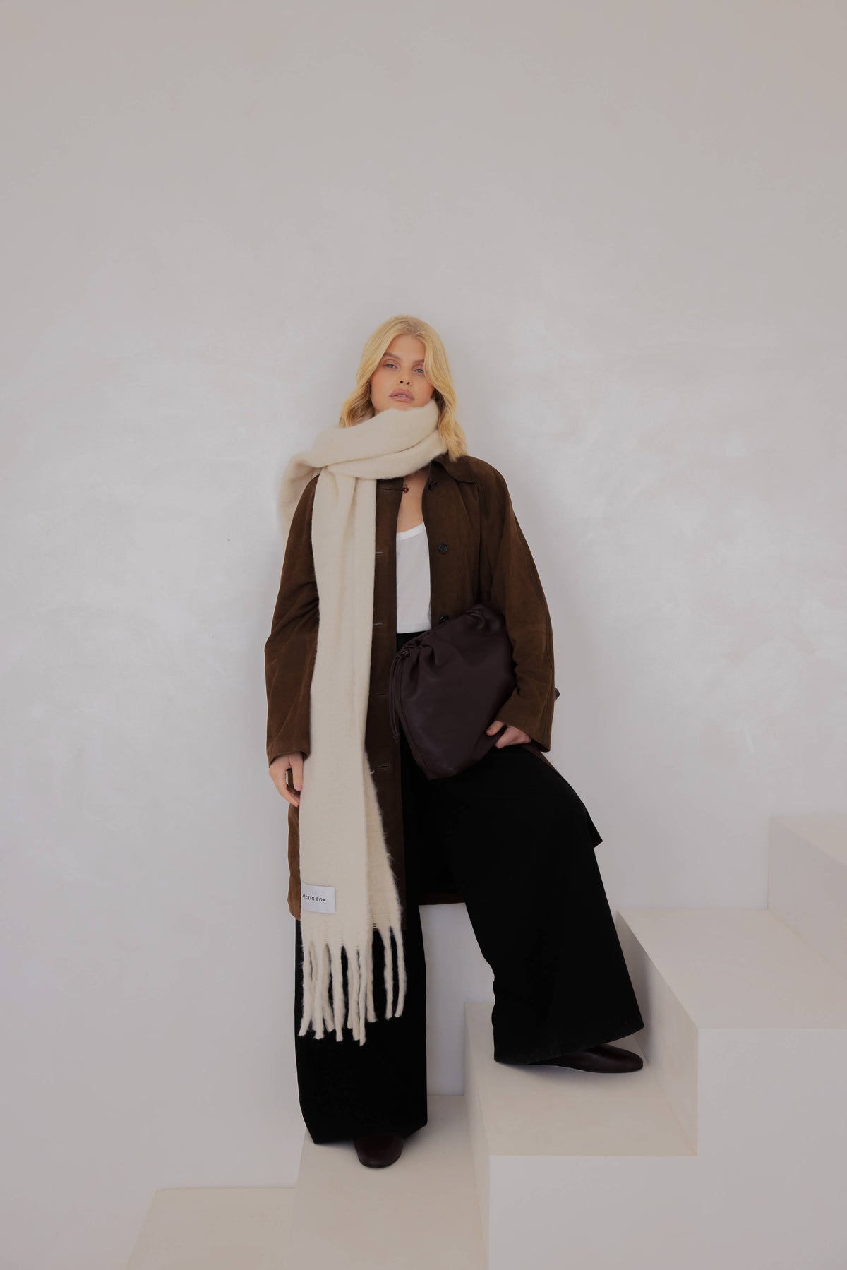 Pebble Beige Reykjavik Scarf