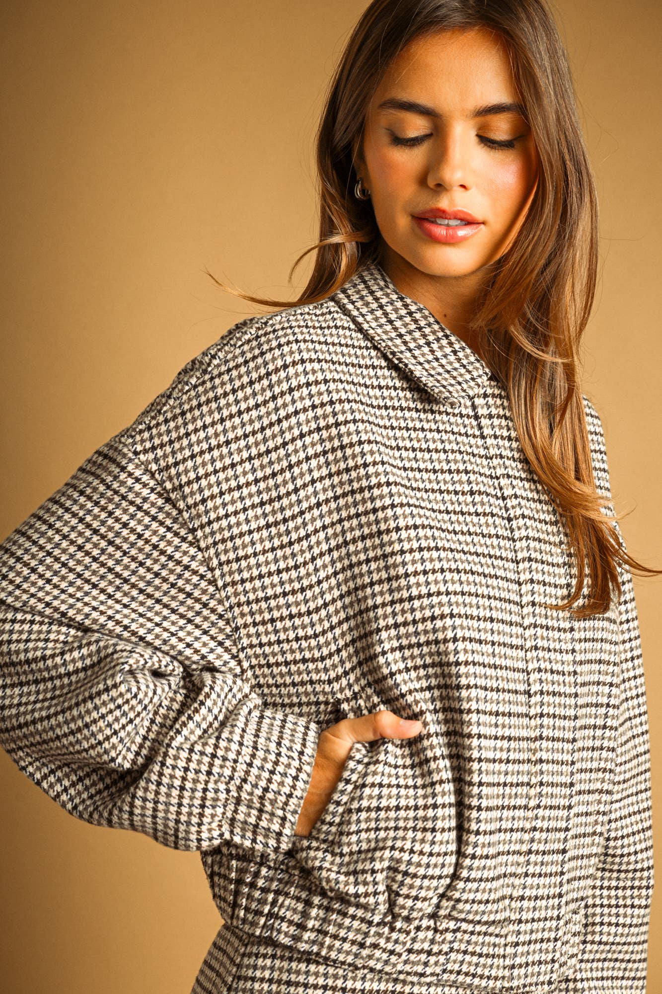 Kensington Houndstooth Jacket