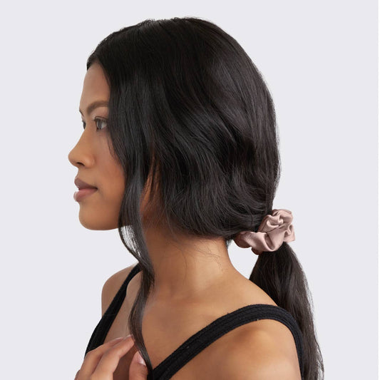 Satin Sleep Scrunchies 5-Piece Set – Cameo
