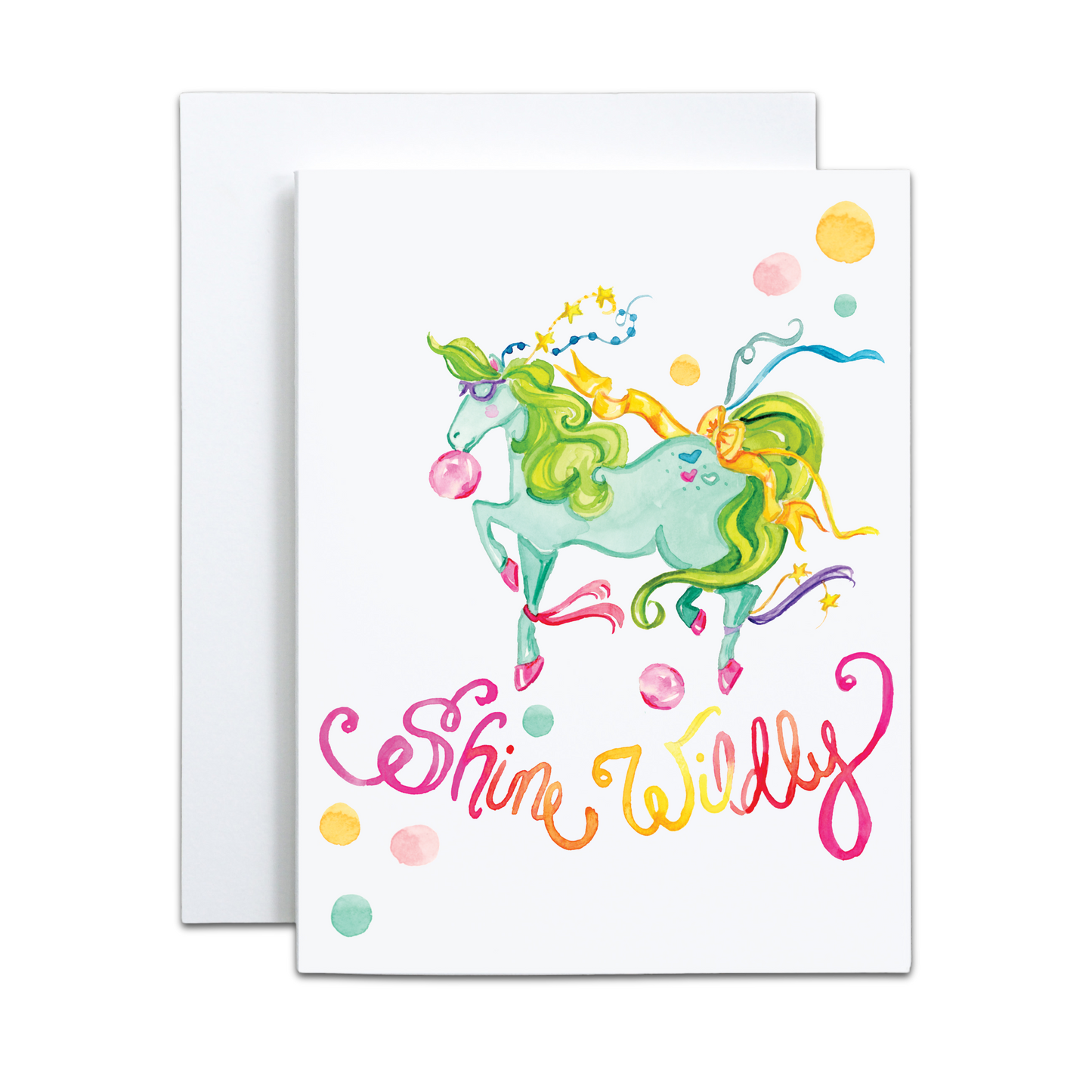 Shine Wildly Greeting Card